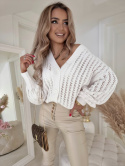 BELLA sweater – white By Me