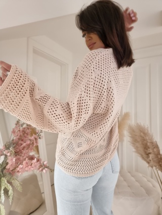 Sweter MANDALA – beżowy By Me