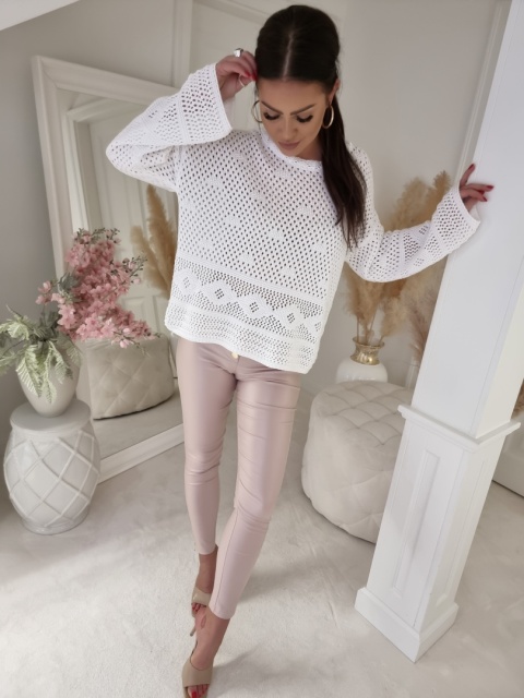 Sweter MANDALA – ecru By Me