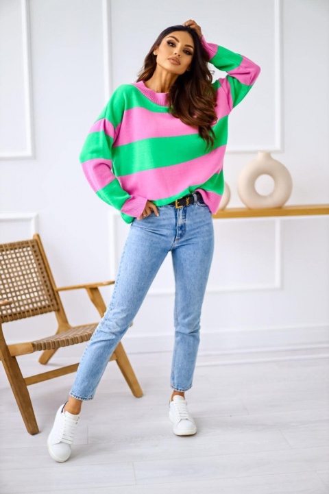 Sweter w pasy MARINA Me Gusta