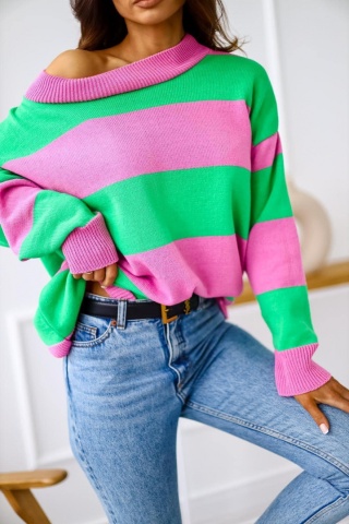 Sweter w pasy MARINA Me Gusta