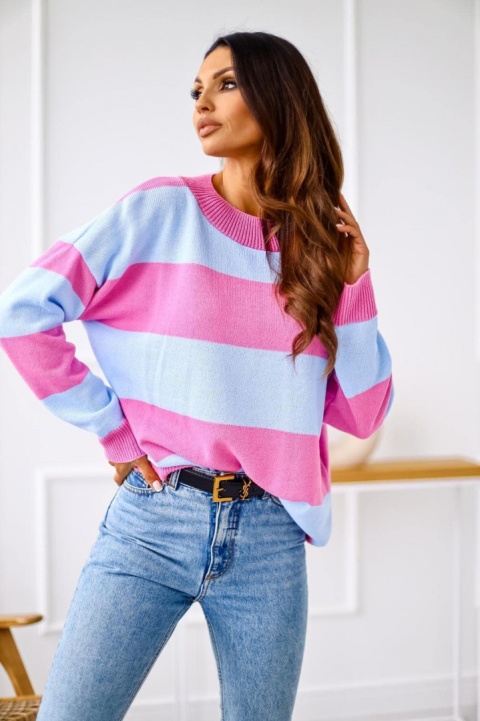 Sweter w pasy MARINA Me Gusta