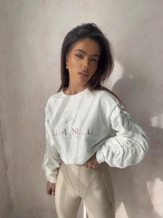 Bluza POPULAR ecru La Manuel