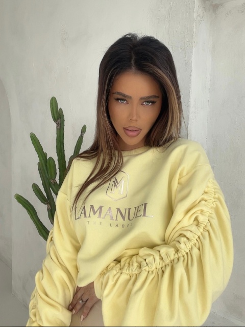 Bluza POPULAR żółty La Manuel