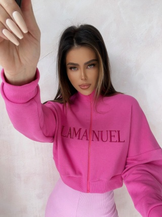 Bluza THE BERRY fuksja La Manuel
