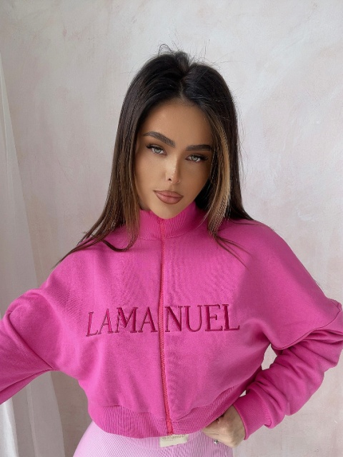 Bluza THE BERRY fuksja La Manuel