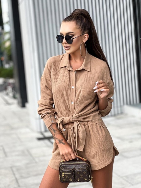 Komplet SHELL camel Sempre