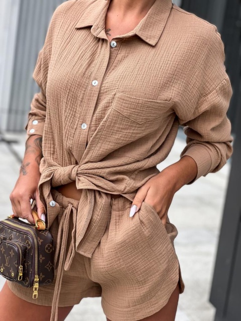 Komplet SHELL camel Sempre