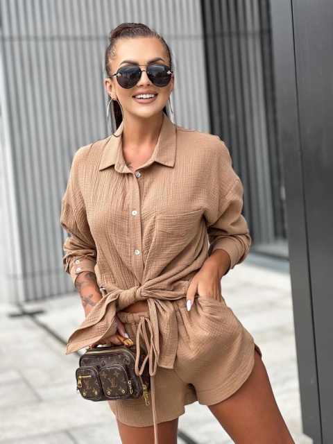 Komplet SHELL camel Sempre