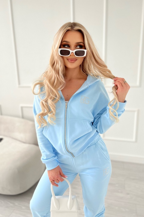 Komplet dresowy SHINE błękit BG Couture