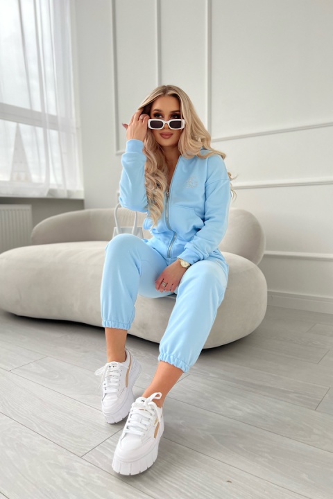 Komplet dresowy SHINE błękit BG Couture