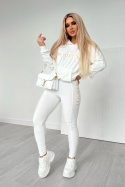 BG VELOUR SET ECRU