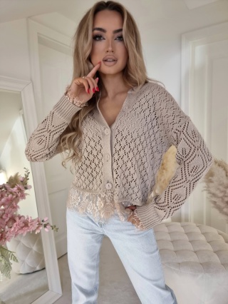 Sweter COCO – ciemny beż BY ME