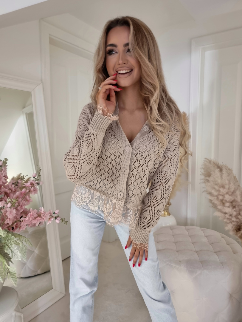 COCO sweater – dark beige BY ME