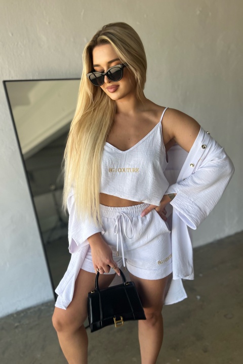 Komplet MIAMI SET biały BG Brandenburg Couture