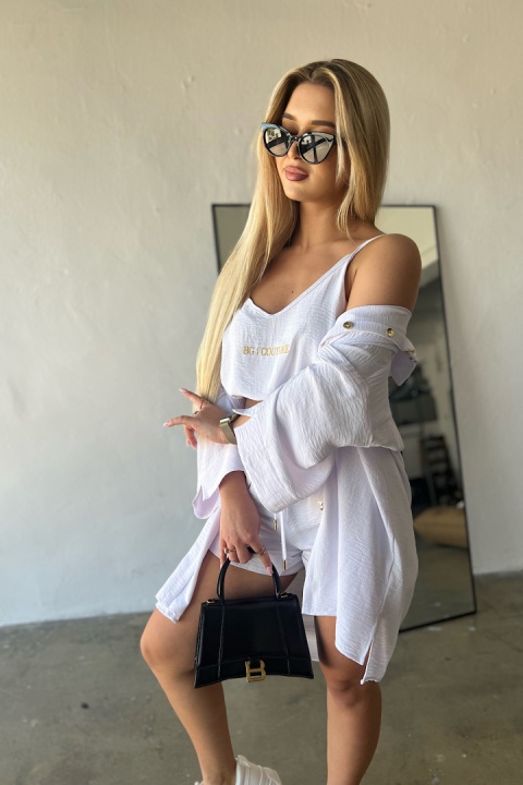 Komplet MIAMI SET biały BG Brandenburg Couture