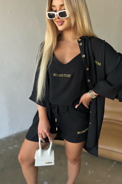 Komplet MIAMI SET czarny BG Brandenburg Couture