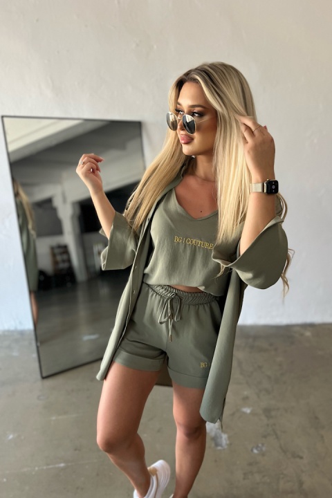Komplet MIAMI SET khaki BG Brandenburg Couture