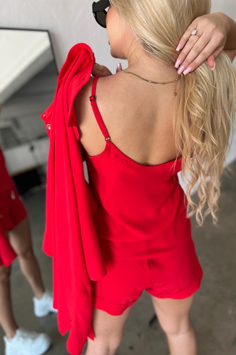 Komplet MIAMI SET czerwony BG Brandenburg Couture