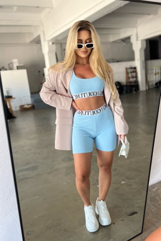 Komplet SUMMER BODY set | BABY BLUE błękitny Brandenburg