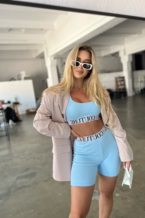 Komplet SUMMER BODY set | BABY BLUE błękitny Brandenburg