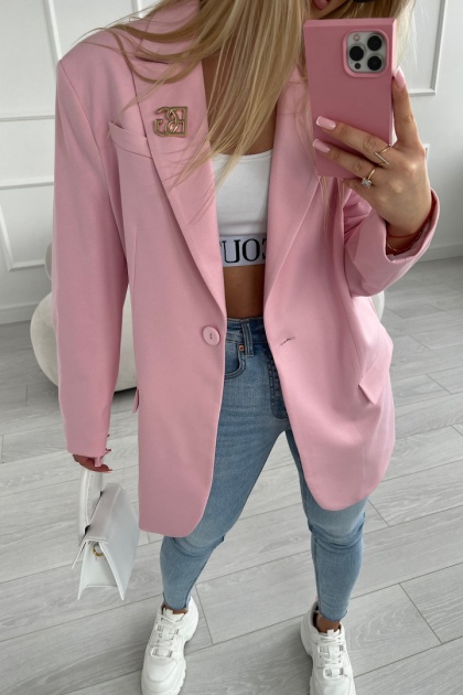 Marynarka oversize BG LEXY różowa Brandenburg