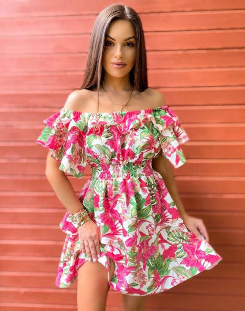 Sukienka VALENTINA orchidea By Mielczarkowski