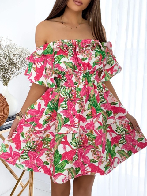 Sukienka VALENTINA orchidea By Mielczarkowski