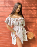 Dress VALENTINA flowers By Mielczarkowski Dress VALENTINA flowers By Mielczarkowski