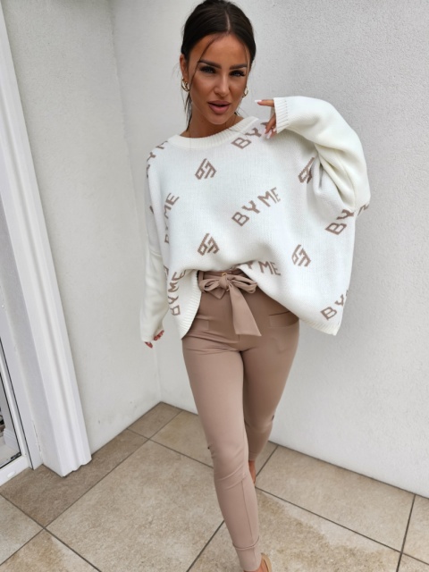 Sweter ZARA LOGO by me