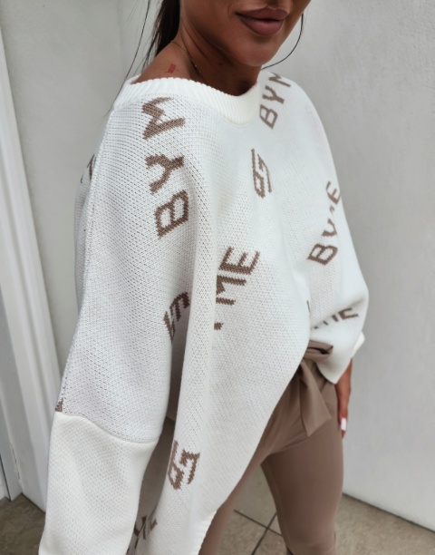 Sweter ZARA LOGO by me