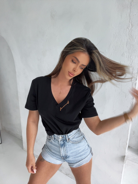 Tshirt MINIMAL black La Manuel Tshirt MINIMAL black La Manuel