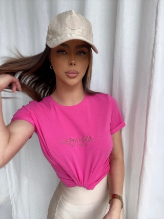 Tshirt RUSTY magenta LA MANUEL