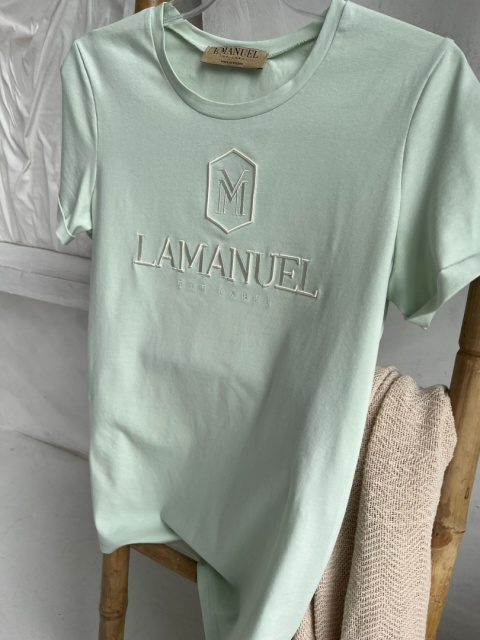 Tshirt VACAY mięta La Manuel