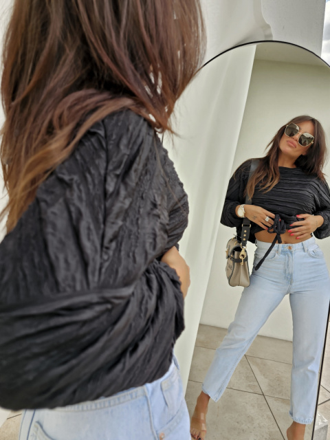 RICH sweatshirt black By Me RICH sweatshirt black By Me