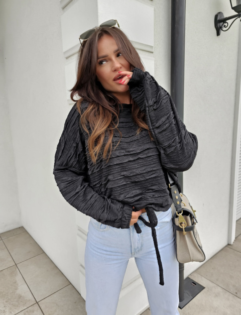 RICH sweatshirt black By Me RICH sweatshirt black By Me