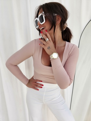 Bluzka SHARON – pudrowy beż