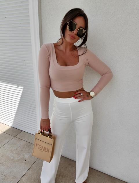 Bluzka SHARON – pudrowy beż