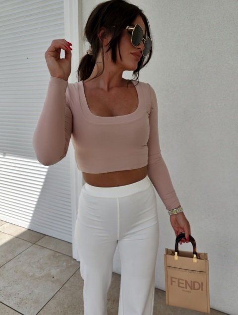 Bluzka SHARON – pudrowy beż