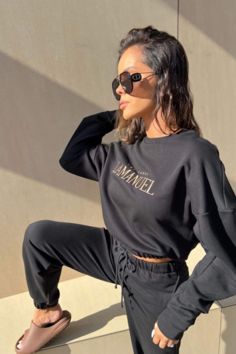 Komplet EVERYDAY czarny La Manuel