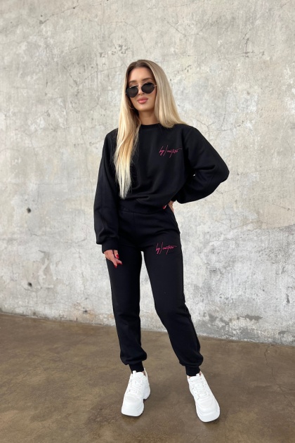 Komplet dresowy BG KILLBILL WOMAN | czarny BRANDENBURG