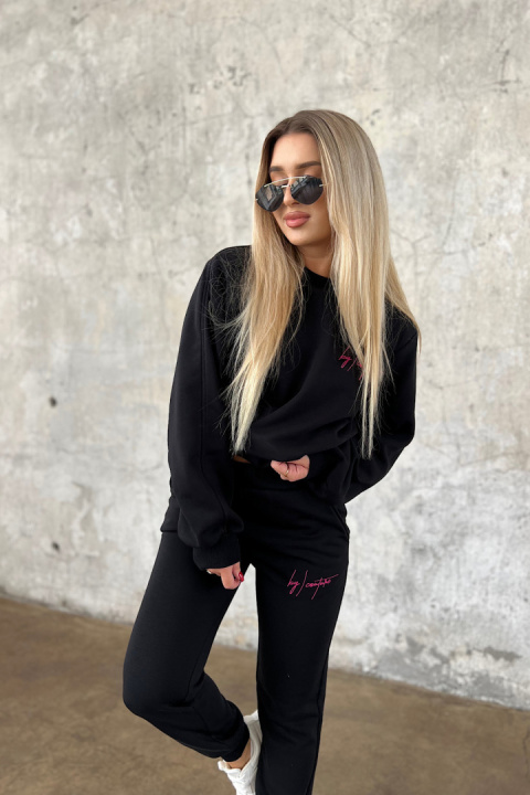 BG KILLBILL WOMAN sweatshirt set | black BRANDENBURG BG KILLBILL WOMAN sweatshirt set | black BRANDENBURG