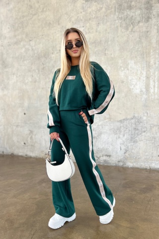 Komplet dresowy PARADISE BG SET zielony Brandenburg