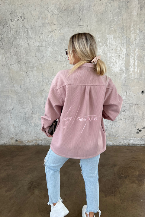 SHIRT COAT BG WOOLY WOMAN | light pink SHIRT COAT BG WOOLY WOMAN | light pink