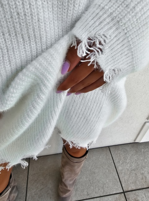 Sweter SAVE ecru By Me