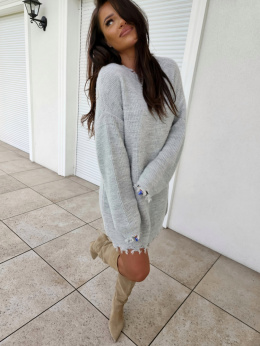 SAVE sweater grey By Me