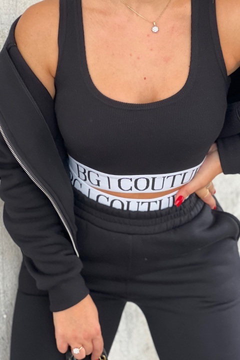 TOP BG POP | czarny Brandenburg