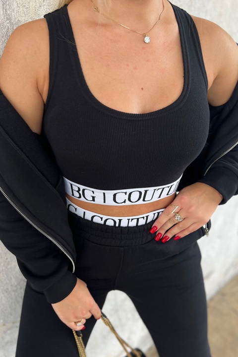 TOP BG POP | czarny Brandenburg