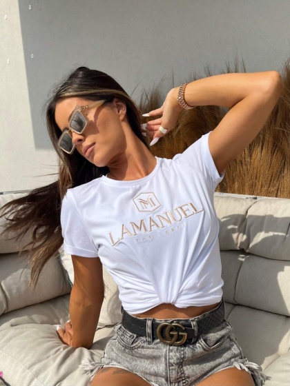 Tshirt BASIC ecru - La Manuel