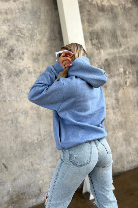 Sweatshirt DIAMOND blue jeans BG couture Sweatshirt DIAMOND blue jeans BG couture